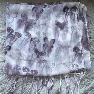 Butterfly Purple Scarf
